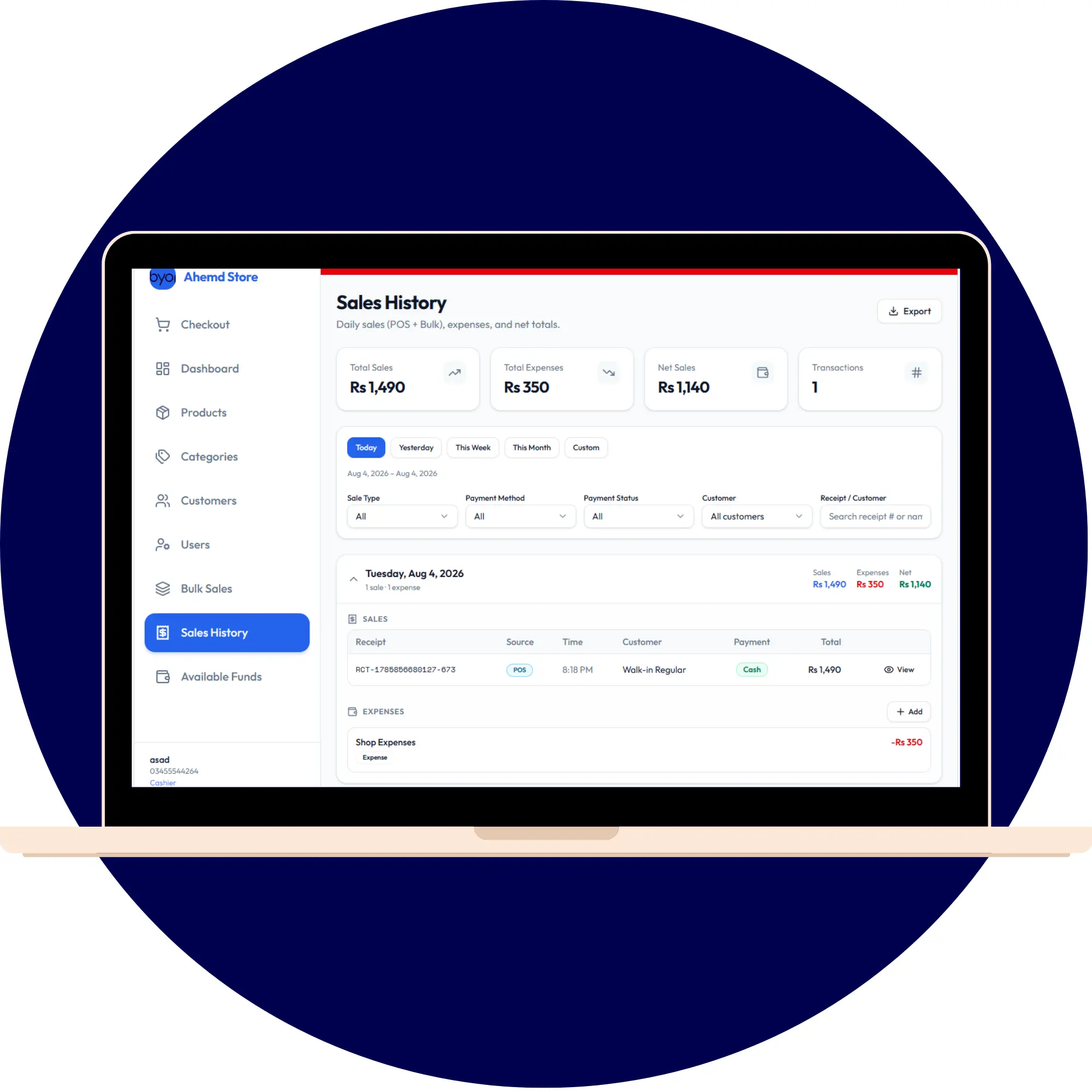 Byopar POS Sale